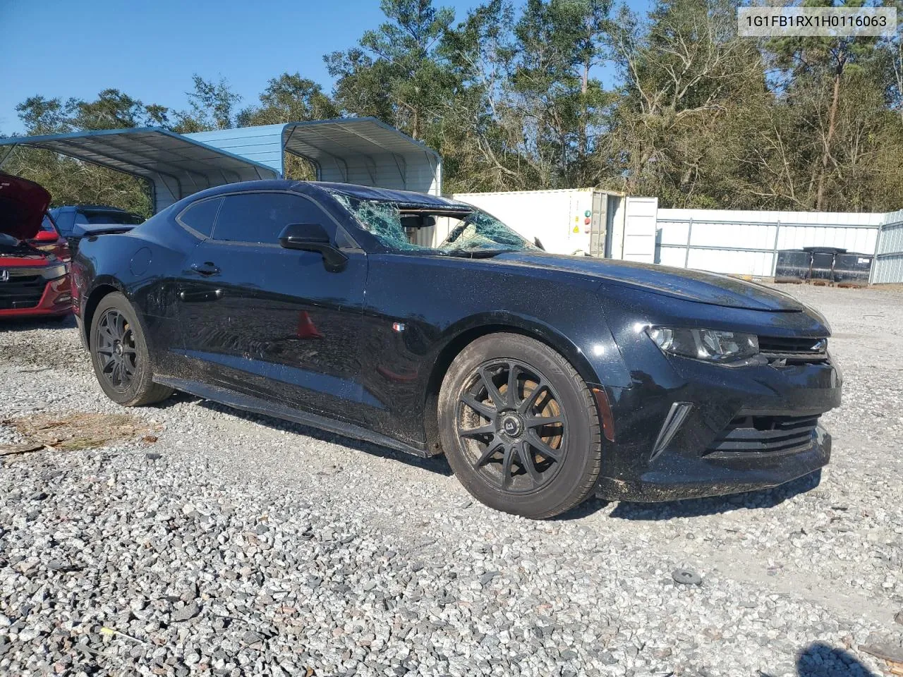 2017 Chevrolet Camaro Lt VIN: 1G1FB1RX1H0116063 Lot: 73983494