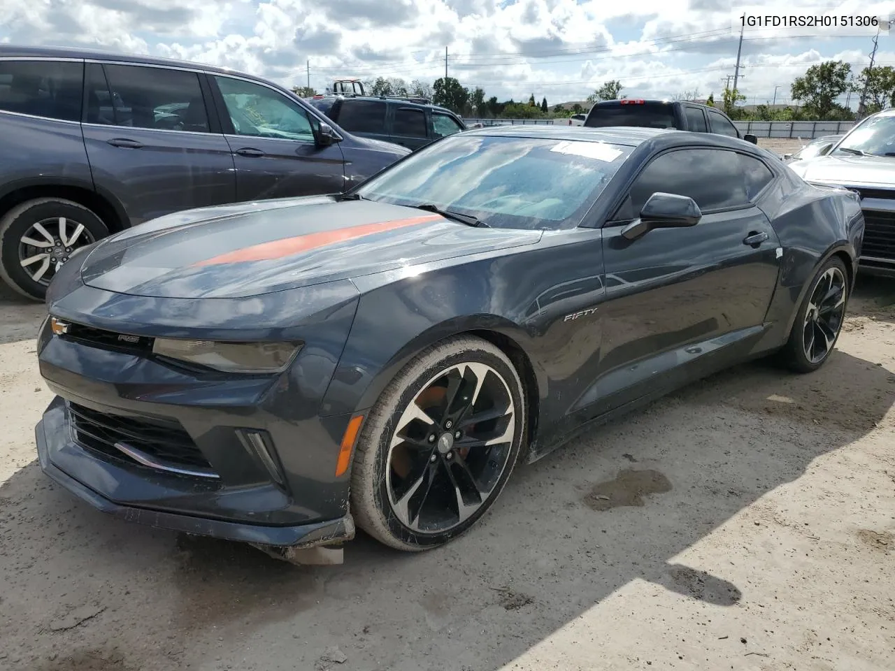 1G1FD1RS2H0151306 2017 Chevrolet Camaro Lt