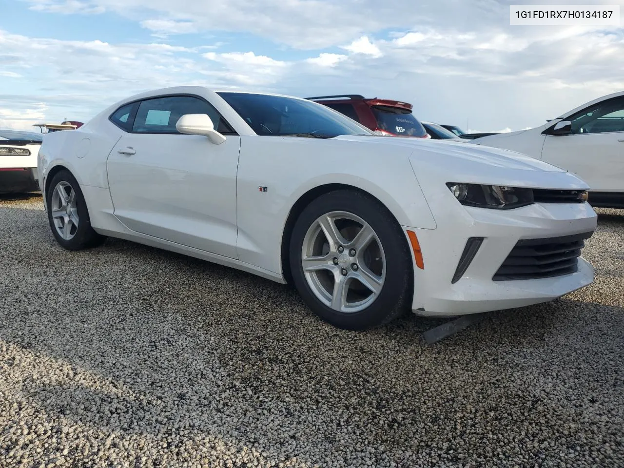 2017 Chevrolet Camaro Lt VIN: 1G1FD1RX7H0134187 Lot: 74104774