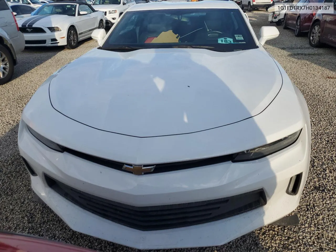 2017 Chevrolet Camaro Lt VIN: 1G1FD1RX7H0134187 Lot: 74104774