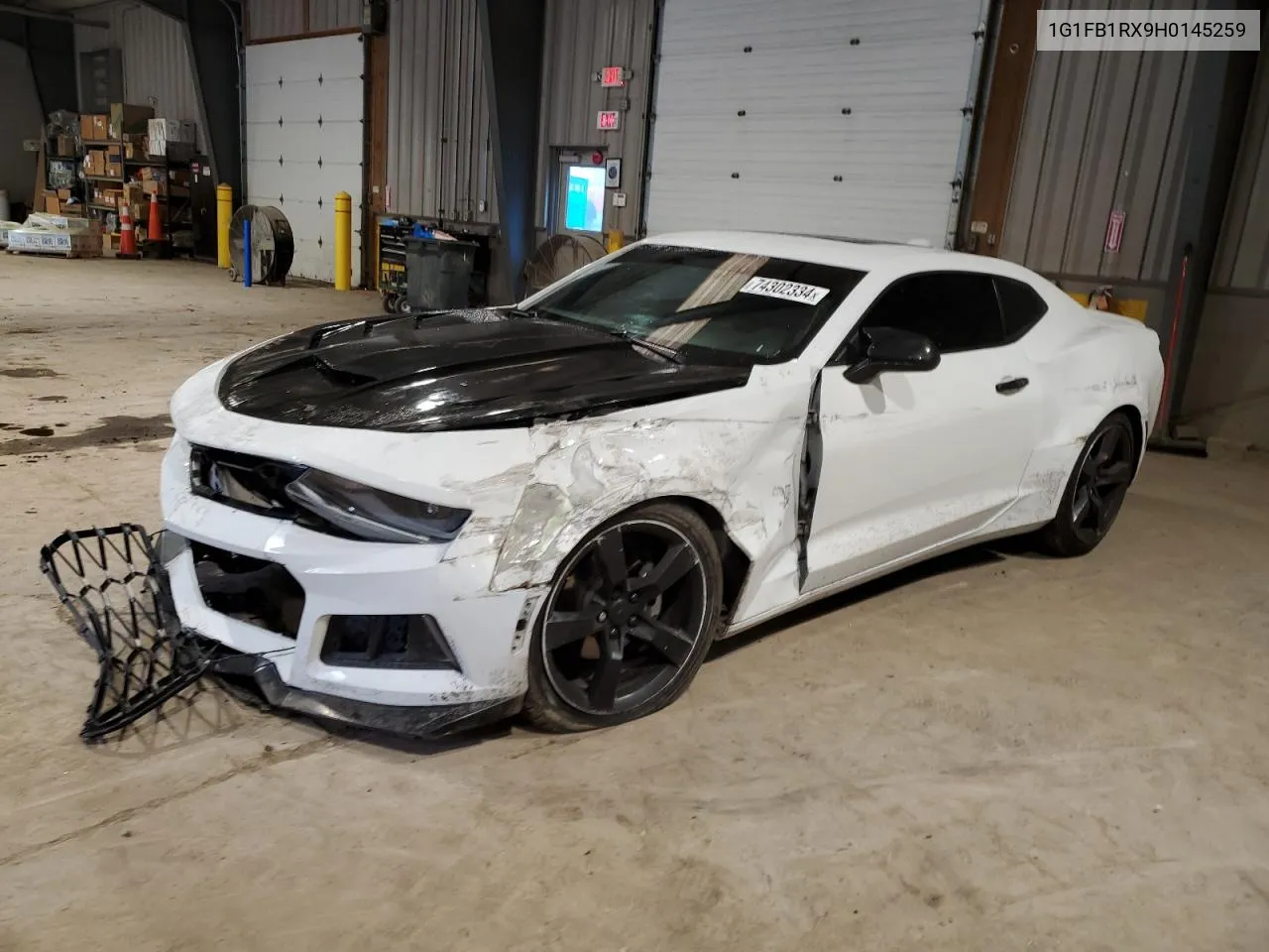 2017 Chevrolet Camaro Lt VIN: 1G1FB1RX9H0145259 Lot: 74302334