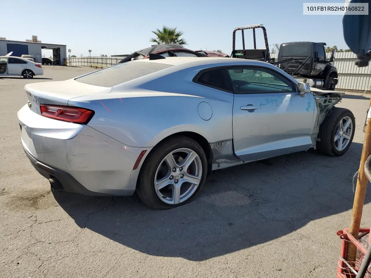 2017 Chevrolet Camaro Lt VIN: 1G1FB1RS2H0160822 Lot: 74319094