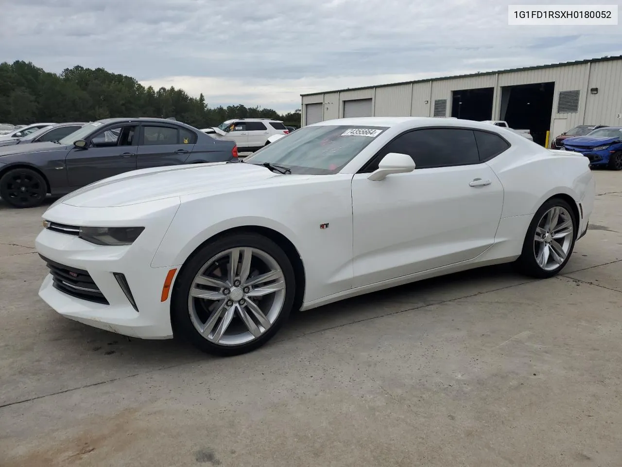 2017 Chevrolet Camaro Lt VIN: 1G1FD1RSXH0180052 Lot: 74355664