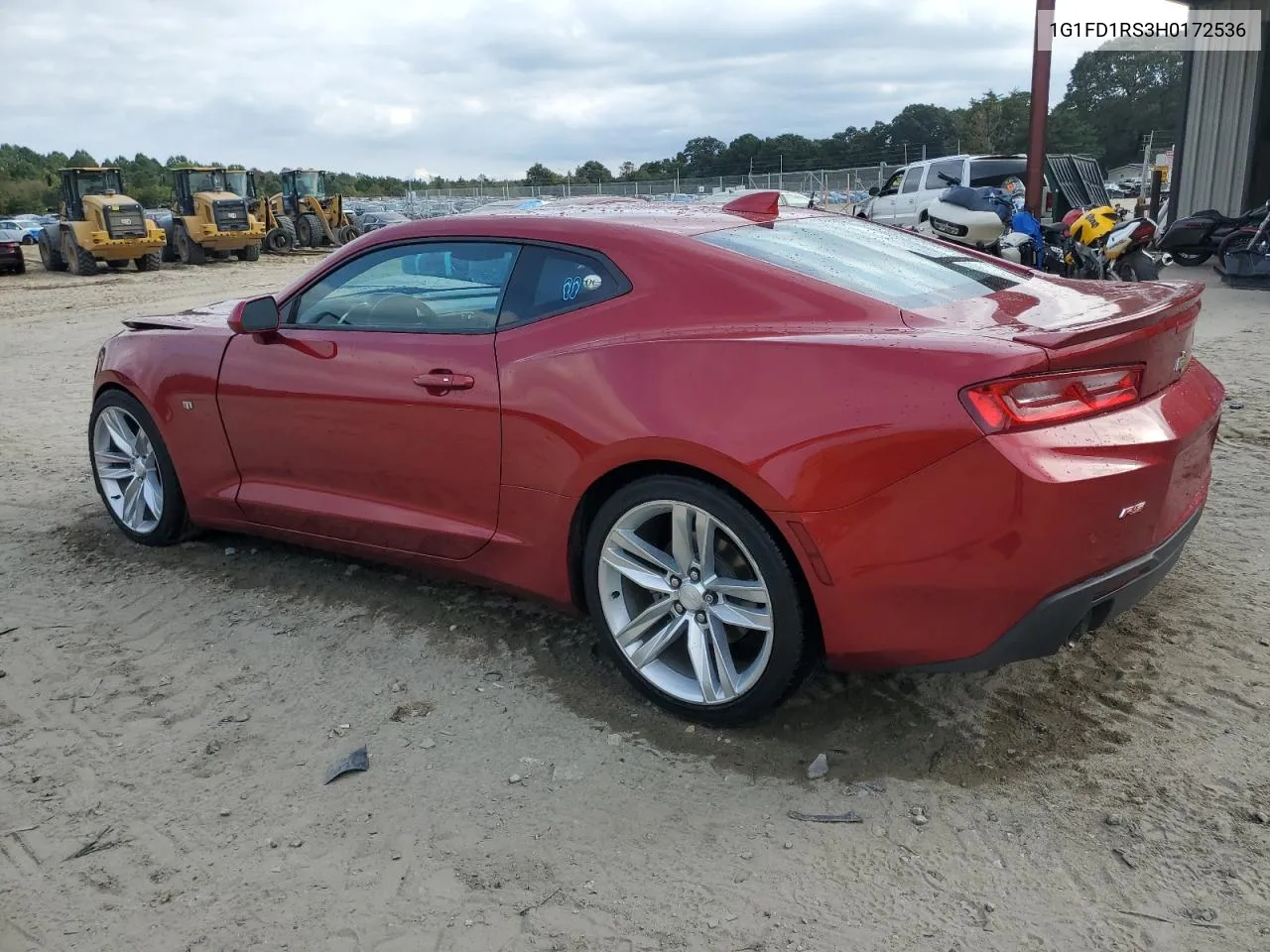 2017 Chevrolet Camaro Lt VIN: 1G1FD1RS3H0172536 Lot: 74459664