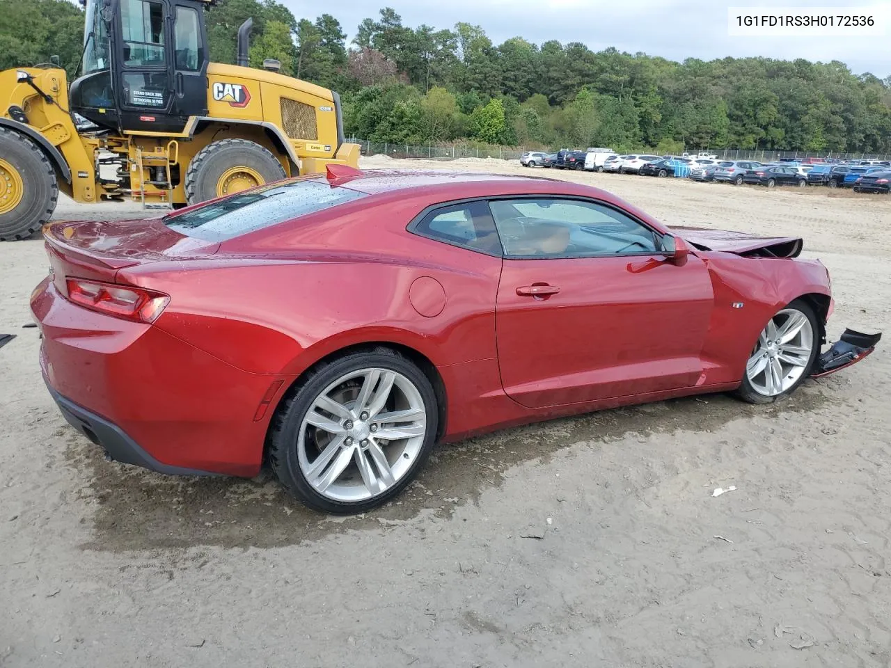 2017 Chevrolet Camaro Lt VIN: 1G1FD1RS3H0172536 Lot: 74459664