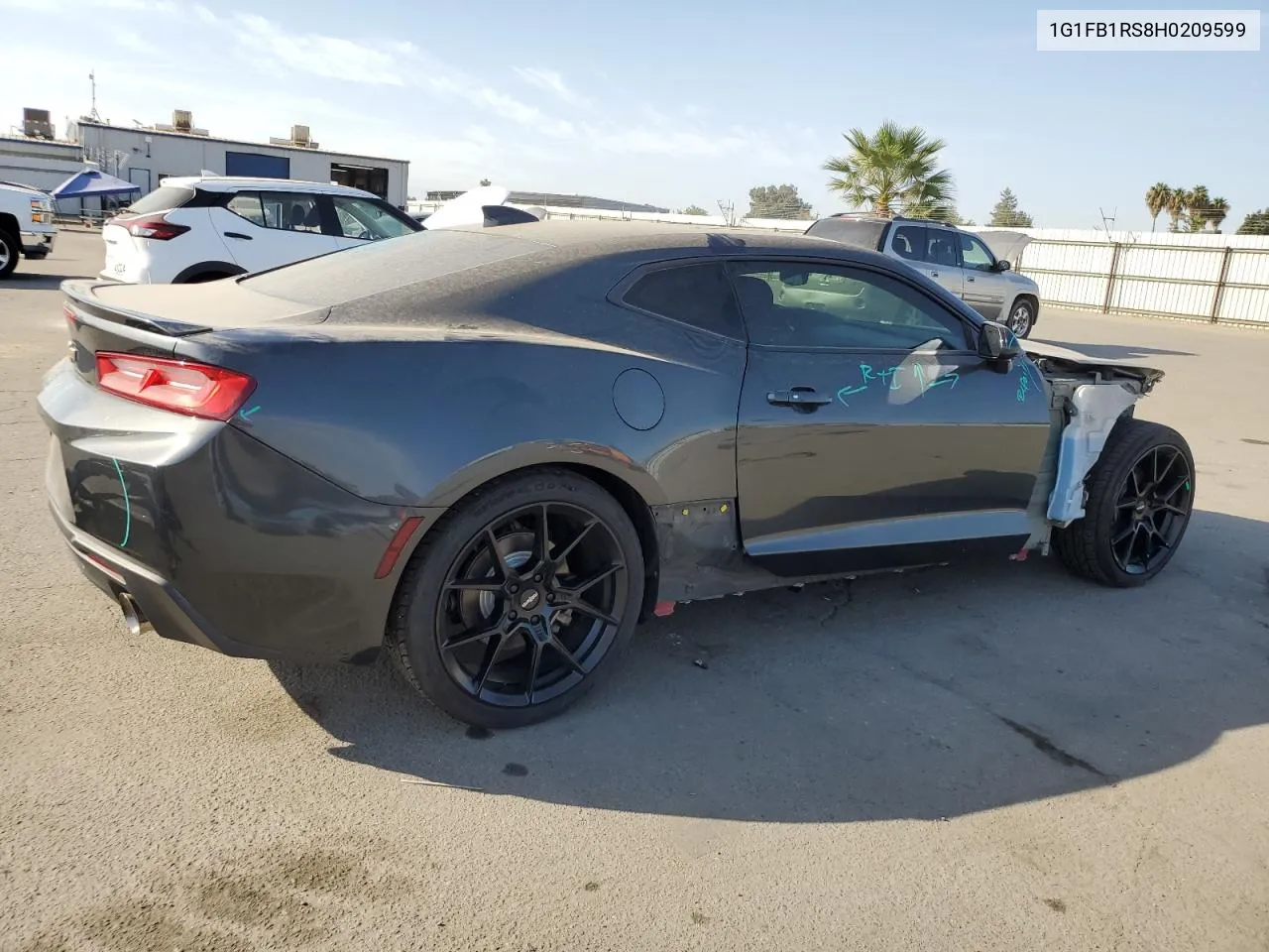 2017 Chevrolet Camaro Lt VIN: 1G1FB1RS8H0209599 Lot: 74521594