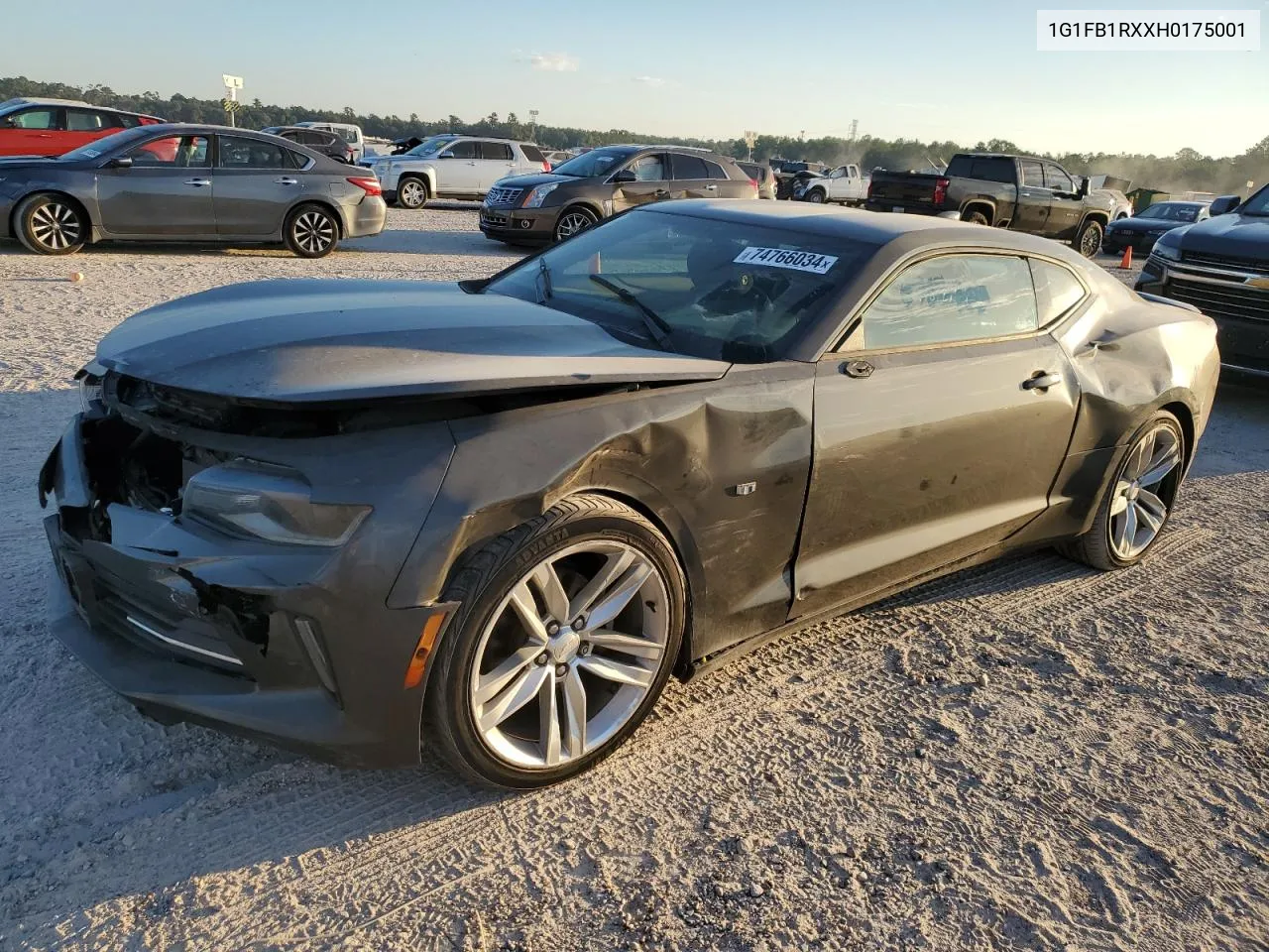 2017 Chevrolet Camaro Lt VIN: 1G1FB1RXXH0175001 Lot: 74766034