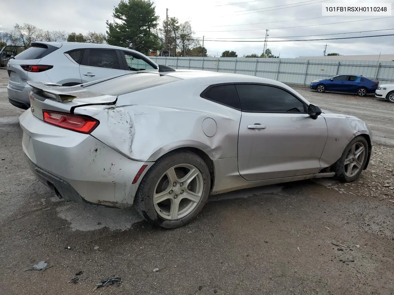 2017 Chevrolet Camaro Lt VIN: 1G1FB1RSXH0110248 Lot: 74920674