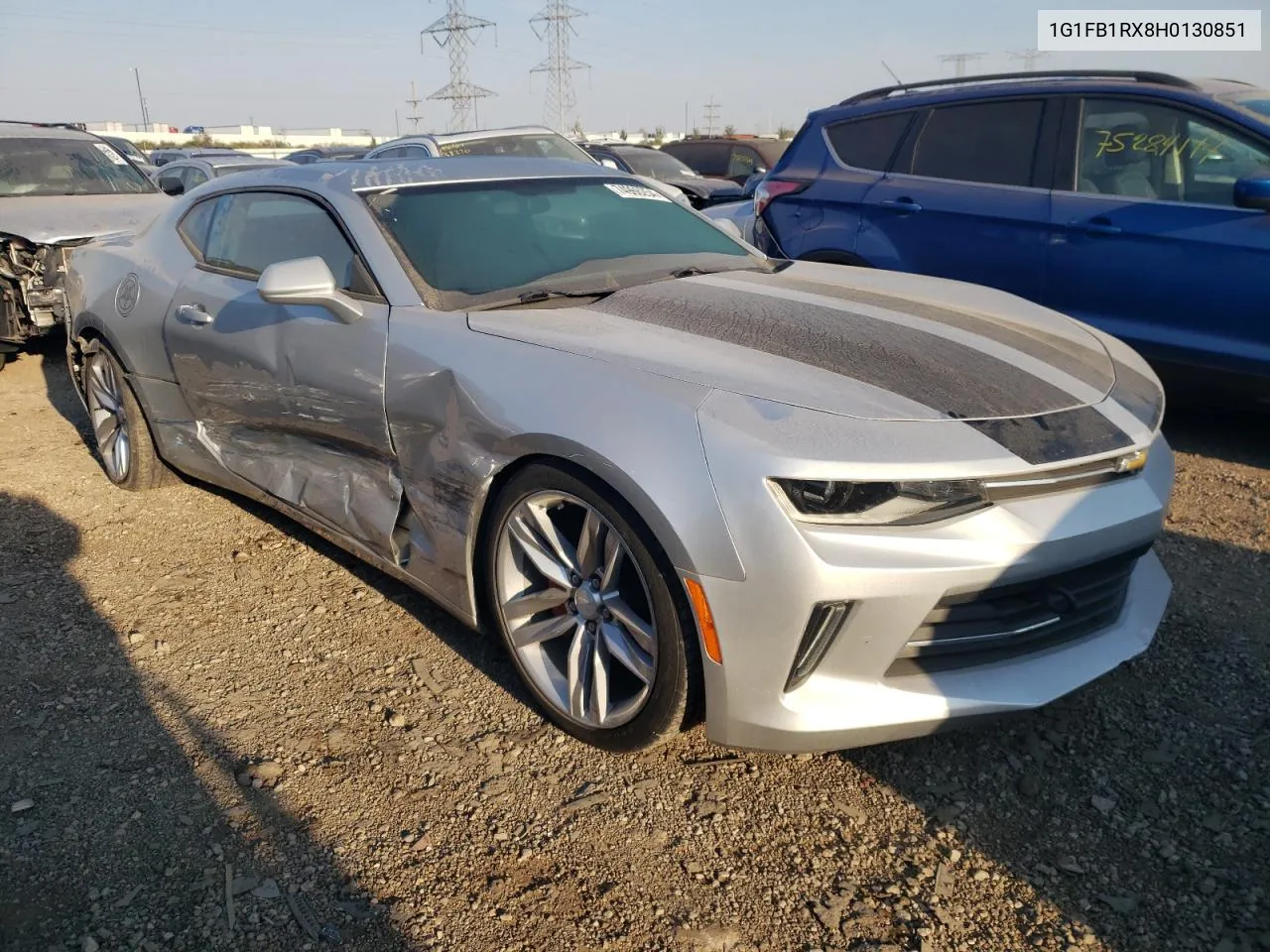 2017 Chevrolet Camaro Lt VIN: 1G1FB1RX8H0130851 Lot: 74966254