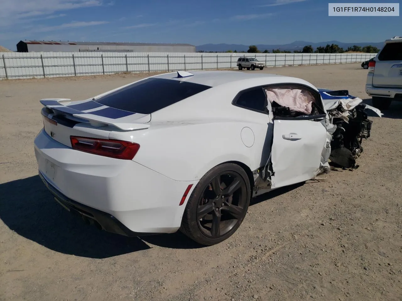 2017 Chevrolet Camaro Ss VIN: 1G1FF1R74H0148204 Lot: 75027934