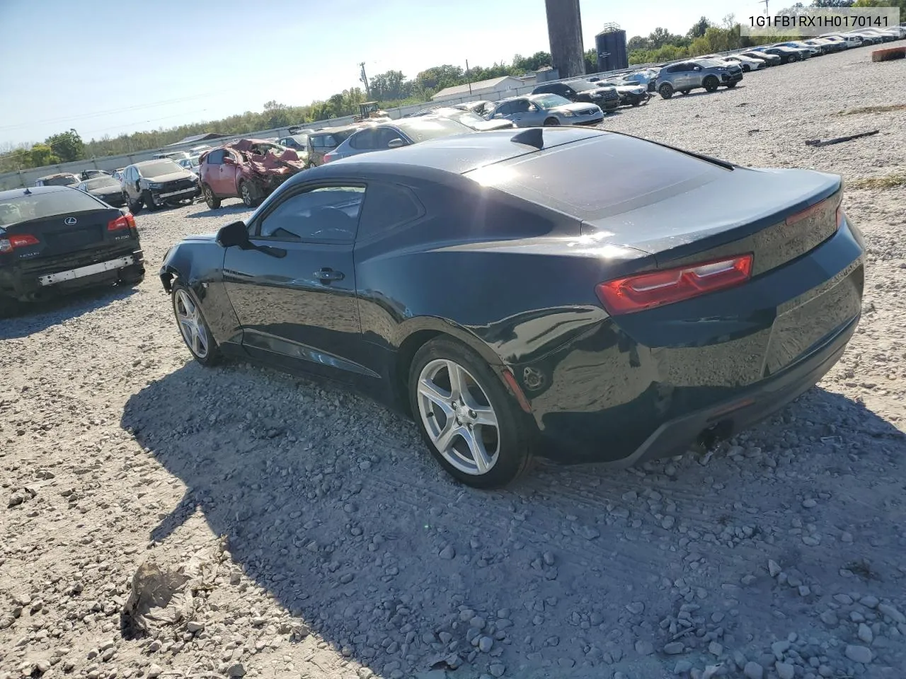 2017 Chevrolet Camaro Lt VIN: 1G1FB1RX1H0170141 Lot: 75054604