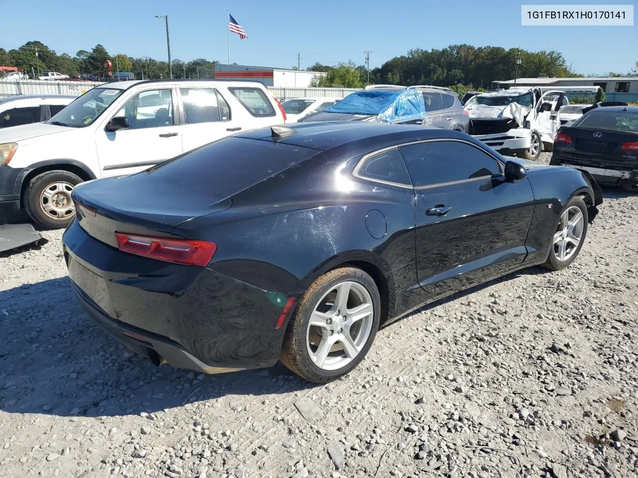 2017 Chevrolet Camaro Lt VIN: 1G1FB1RX1H0170141 Lot: 75054604