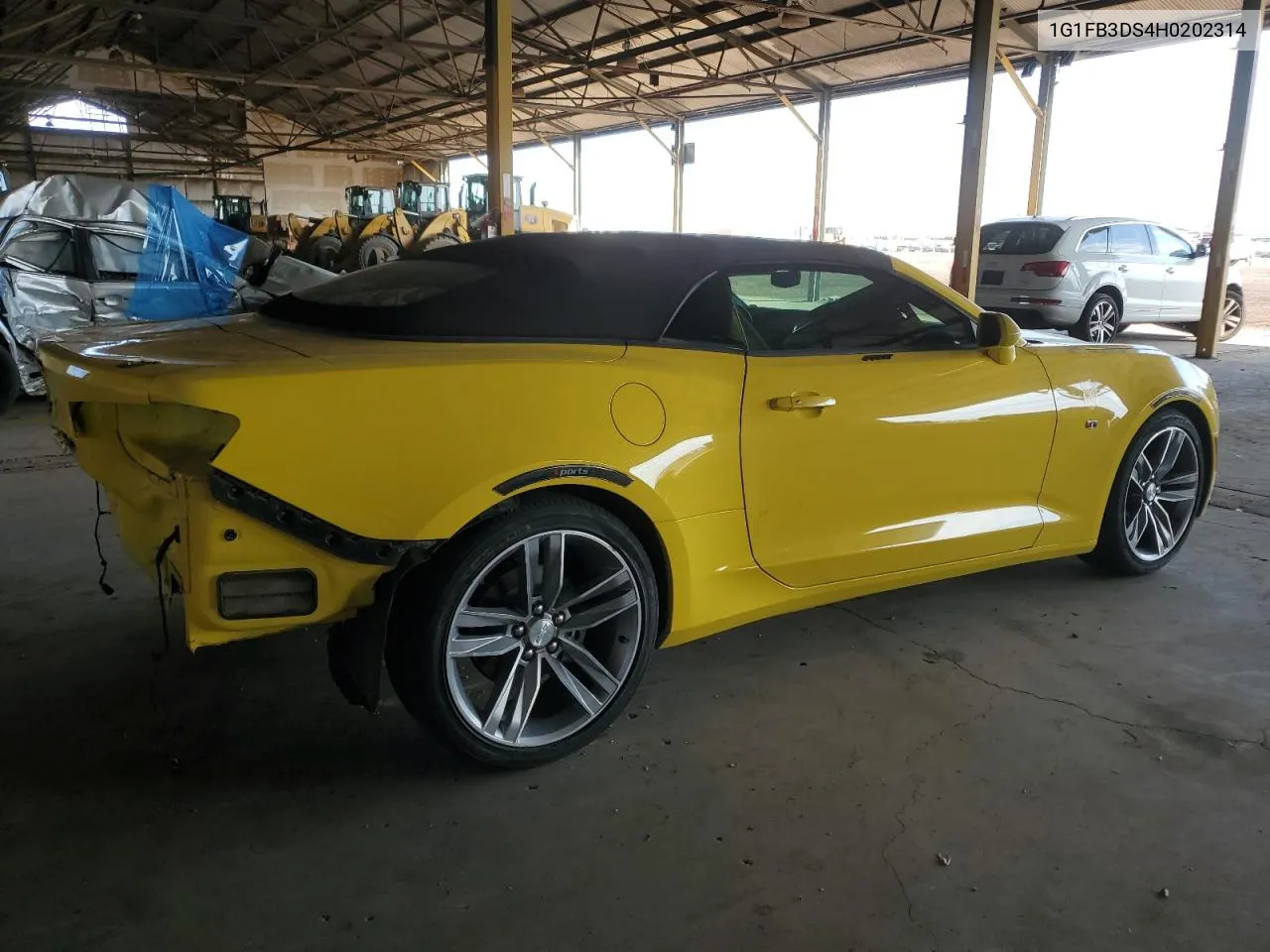 2017 Chevrolet Camaro Lt VIN: 1G1FB3DS4H0202314 Lot: 75537434