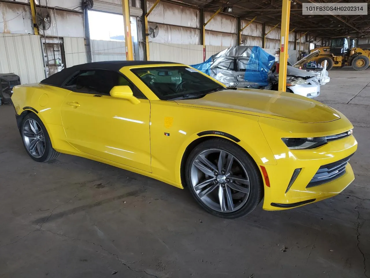 2017 Chevrolet Camaro Lt VIN: 1G1FB3DS4H0202314 Lot: 75537434