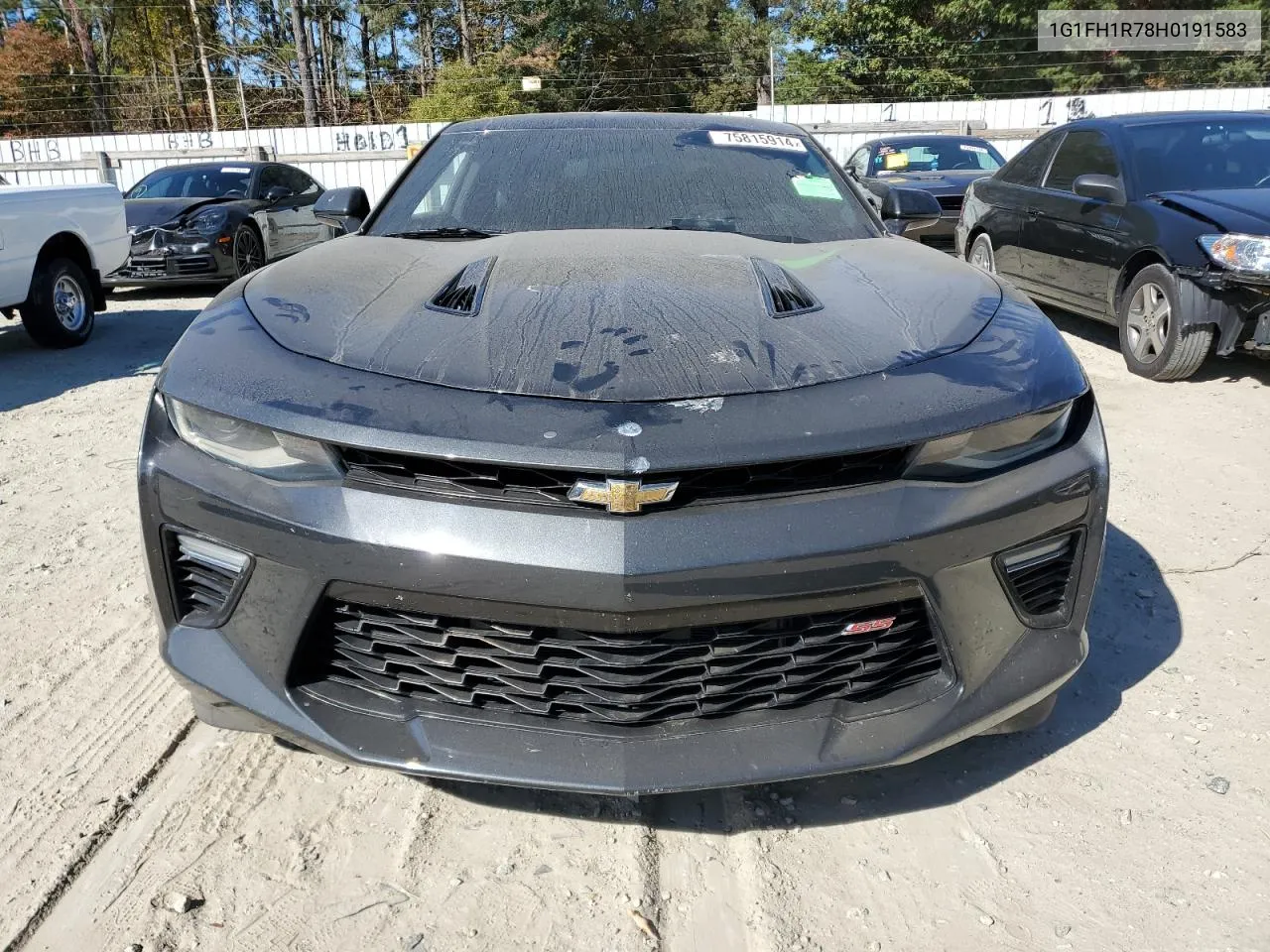 2017 Chevrolet Camaro Ss VIN: 1G1FH1R78H0191583 Lot: 75815914