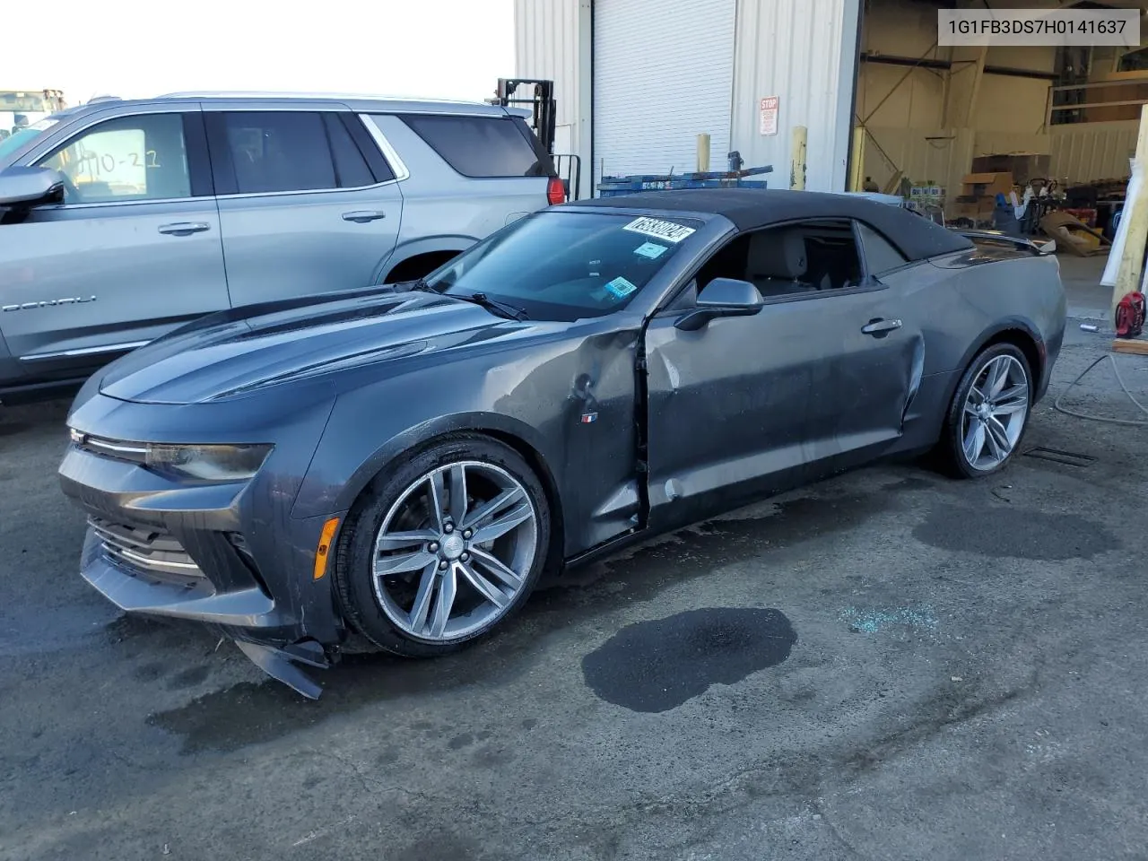 2017 Chevrolet Camaro Lt VIN: 1G1FB3DS7H0141637 Lot: 75838024