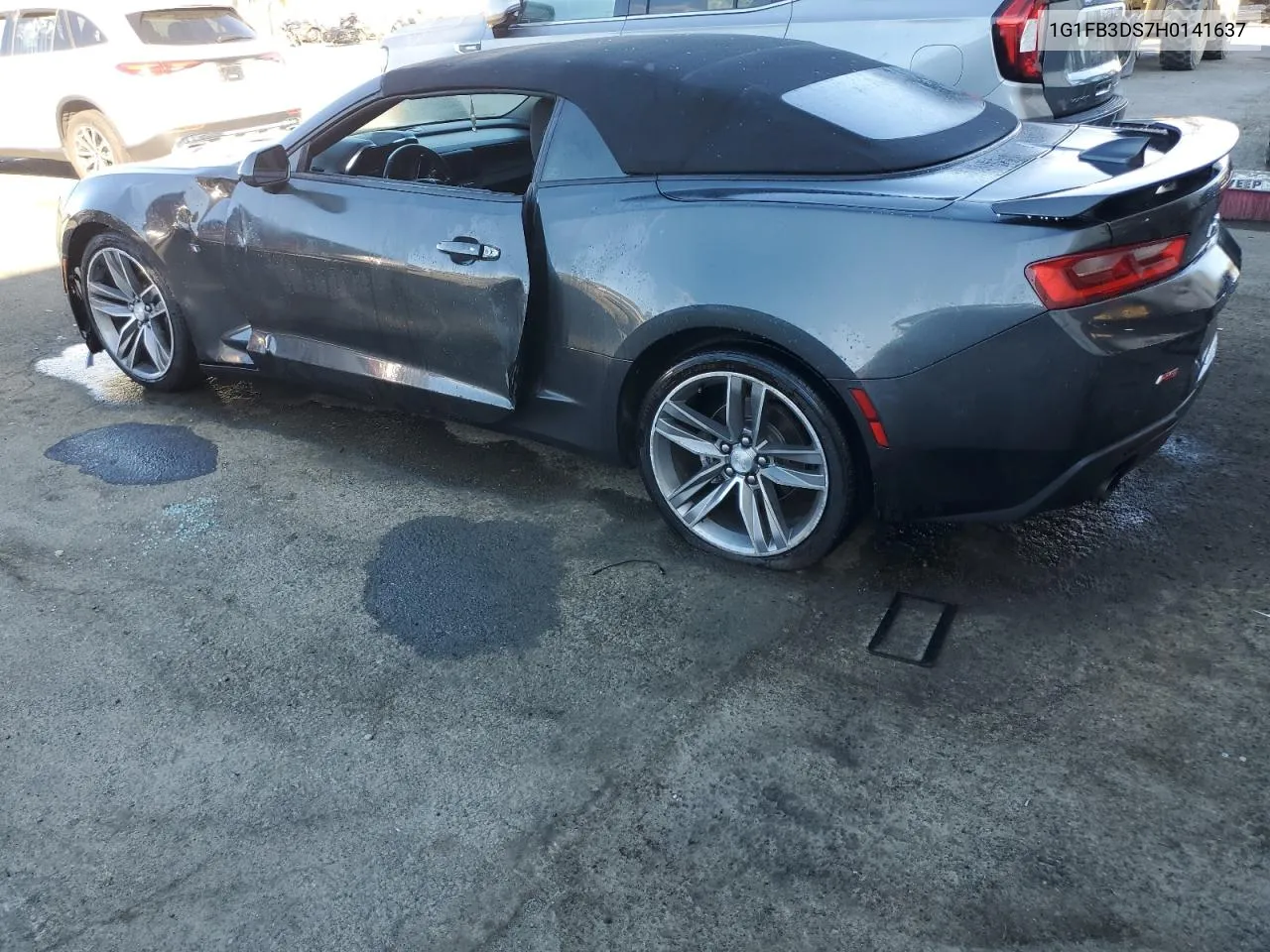 2017 Chevrolet Camaro Lt VIN: 1G1FB3DS7H0141637 Lot: 75838024