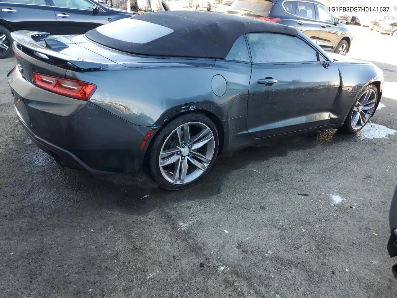 2017 Chevrolet Camaro Lt VIN: 1G1FB3DS7H0141637 Lot: 75838024