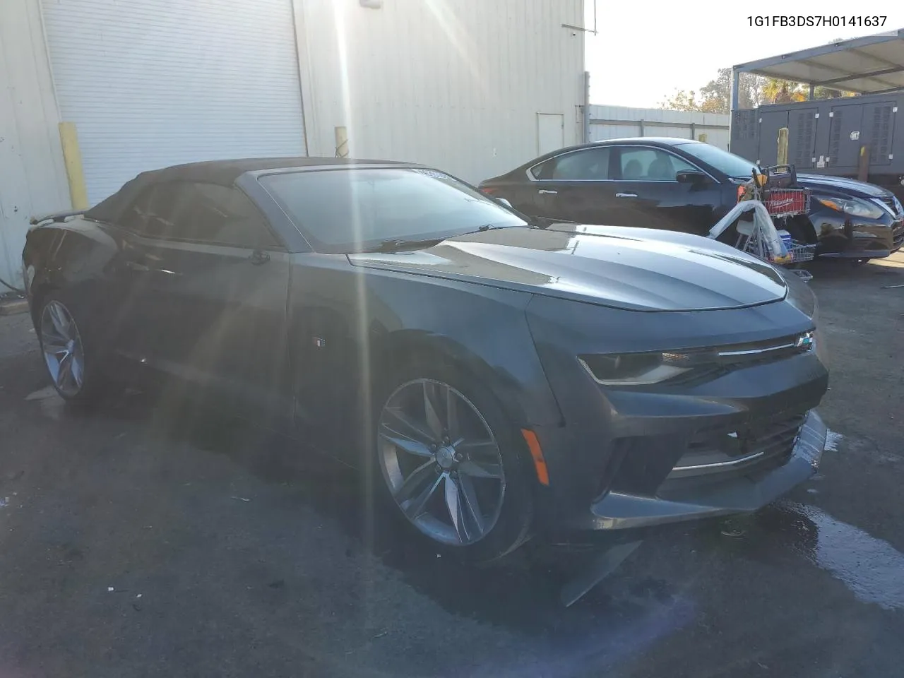 2017 Chevrolet Camaro Lt VIN: 1G1FB3DS7H0141637 Lot: 75838024