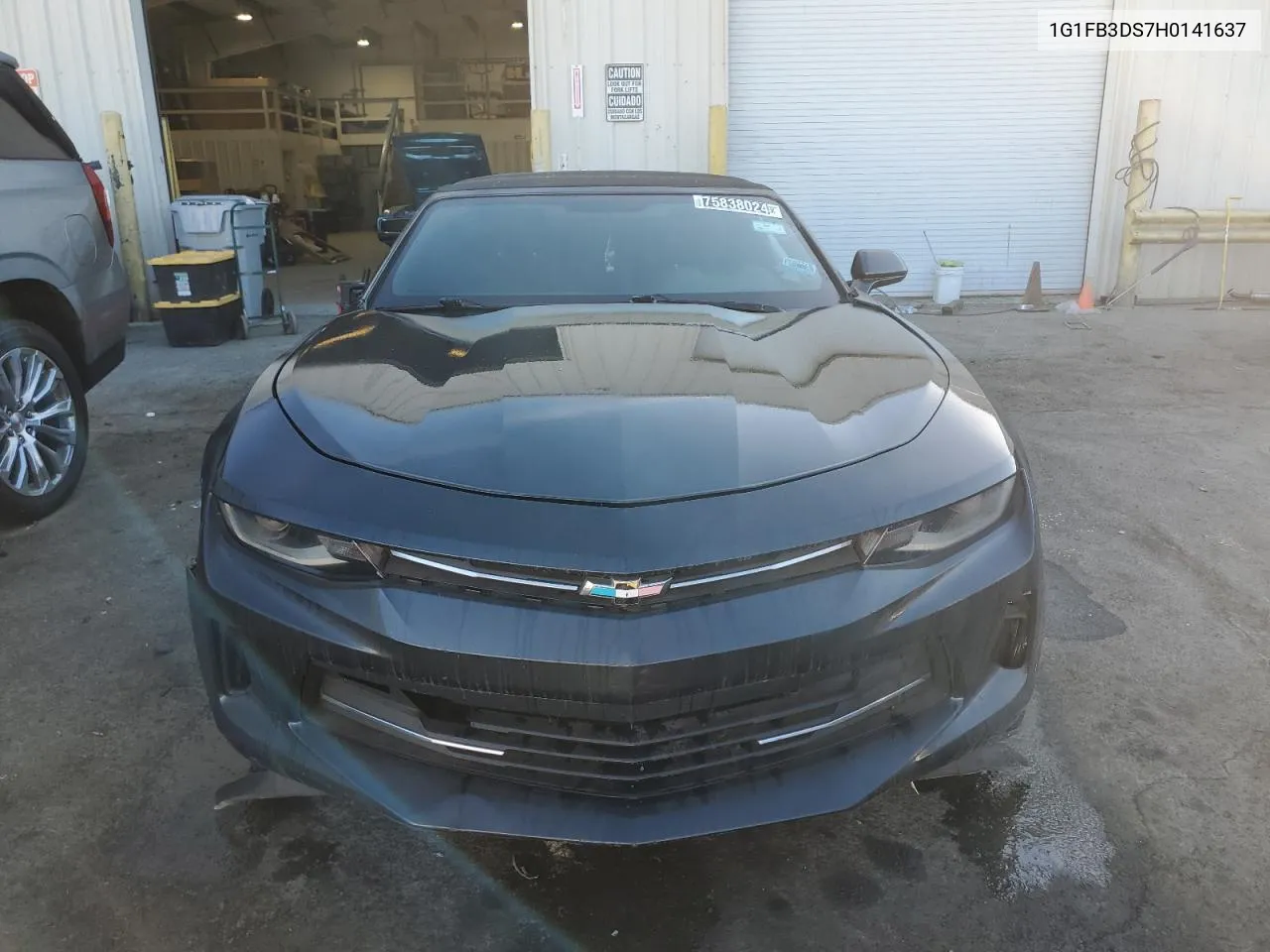 2017 Chevrolet Camaro Lt VIN: 1G1FB3DS7H0141637 Lot: 75838024