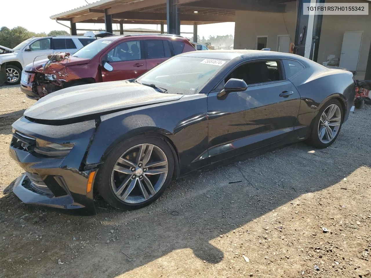 2017 Chevrolet Camaro Lt VIN: 1G1FB1RS7H0155342 Lot: 75884674