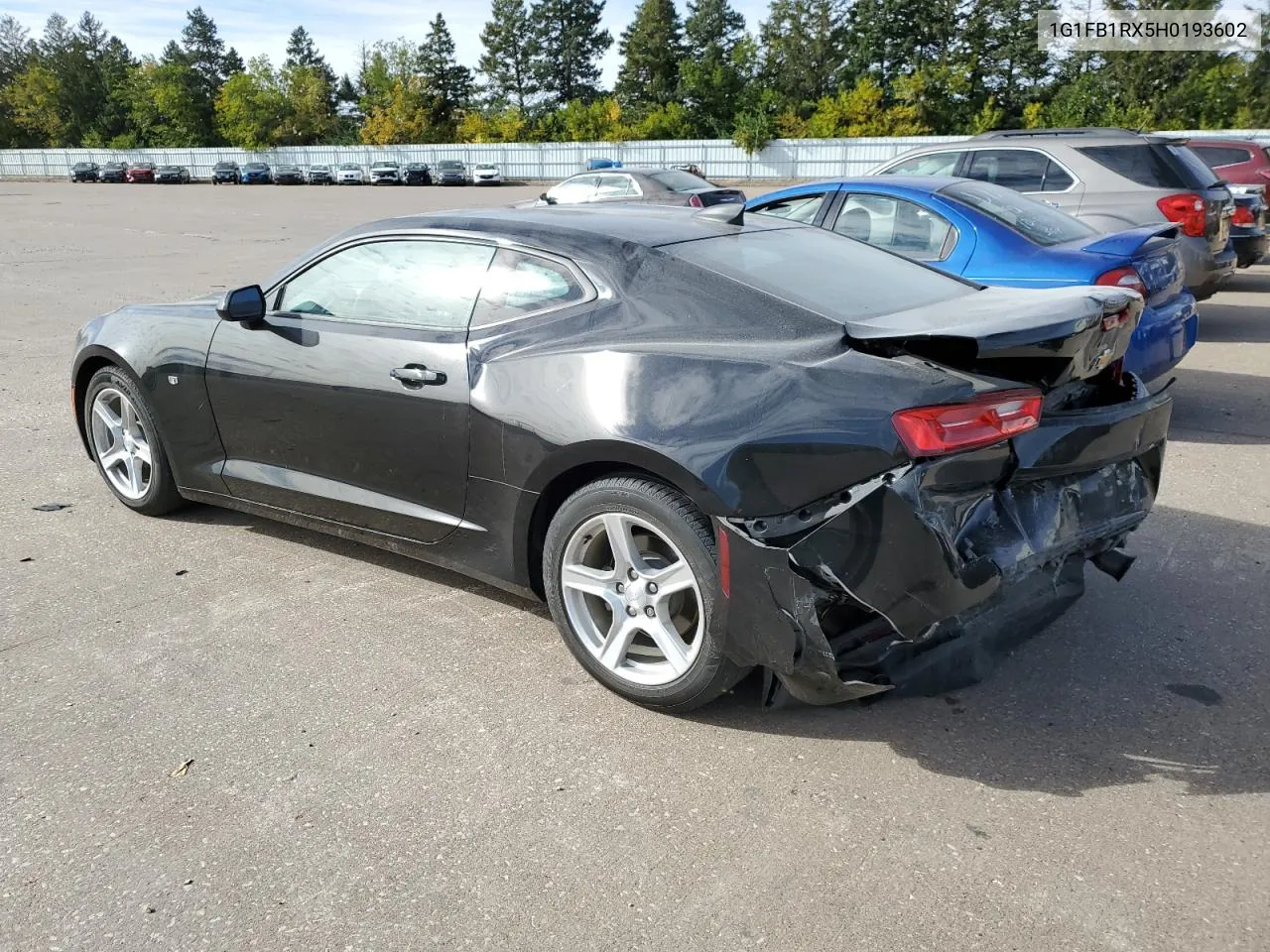 2017 Chevrolet Camaro Lt VIN: 1G1FB1RX5H0193602 Lot: 75923574