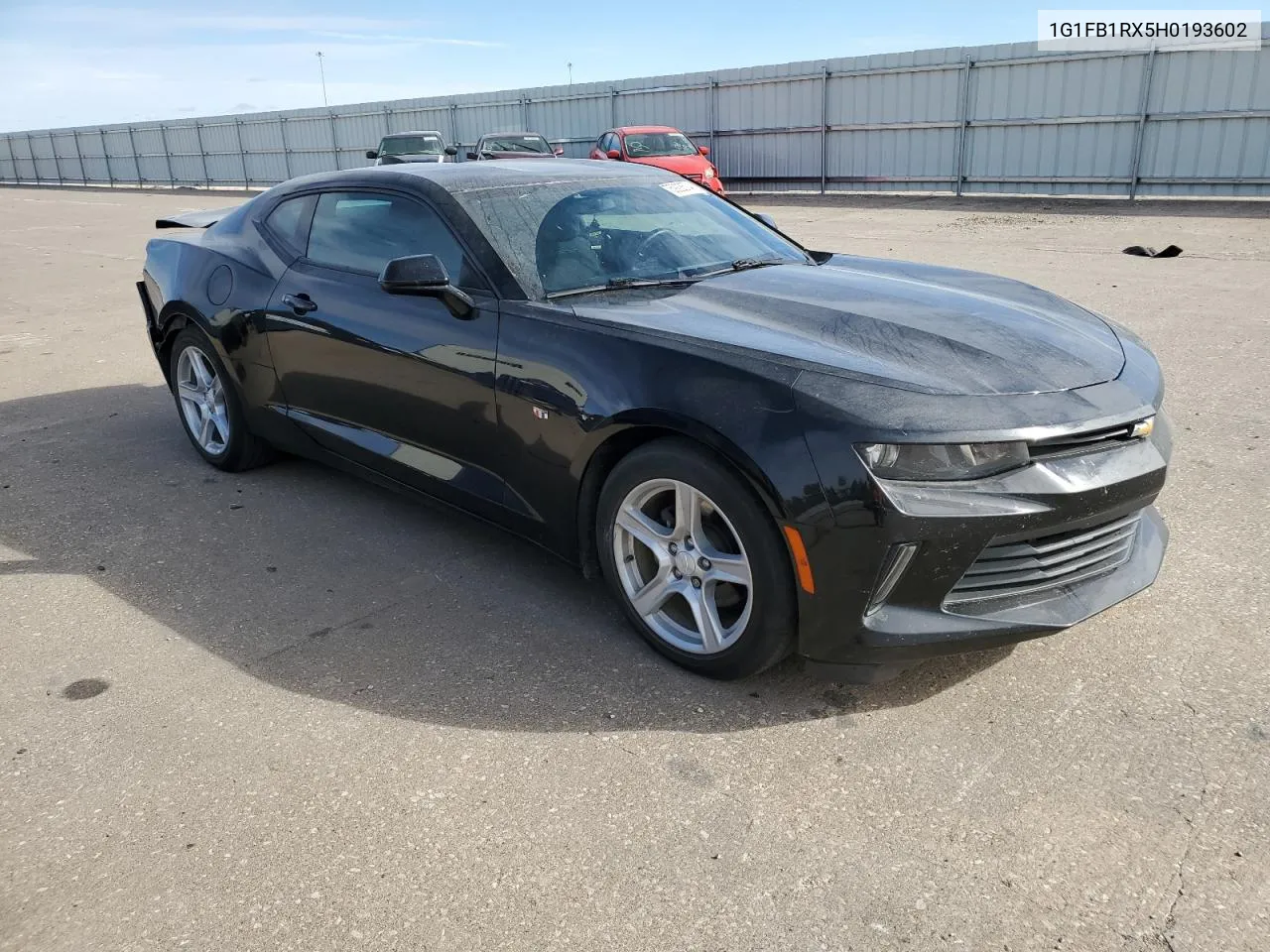 2017 Chevrolet Camaro Lt VIN: 1G1FB1RX5H0193602 Lot: 75923574