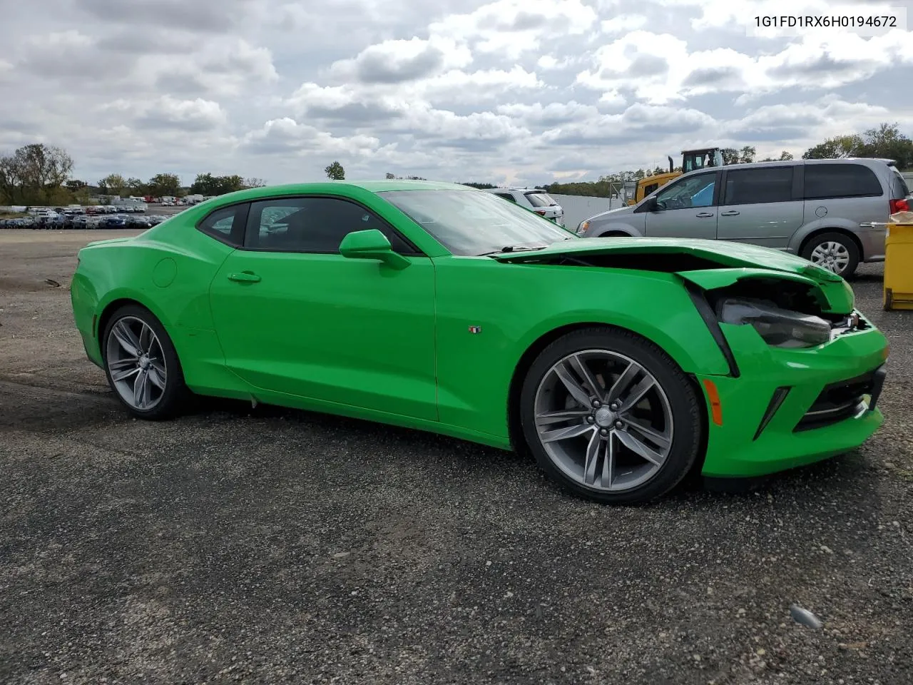 2017 Chevrolet Camaro Lt VIN: 1G1FD1RX6H0194672 Lot: 75964604