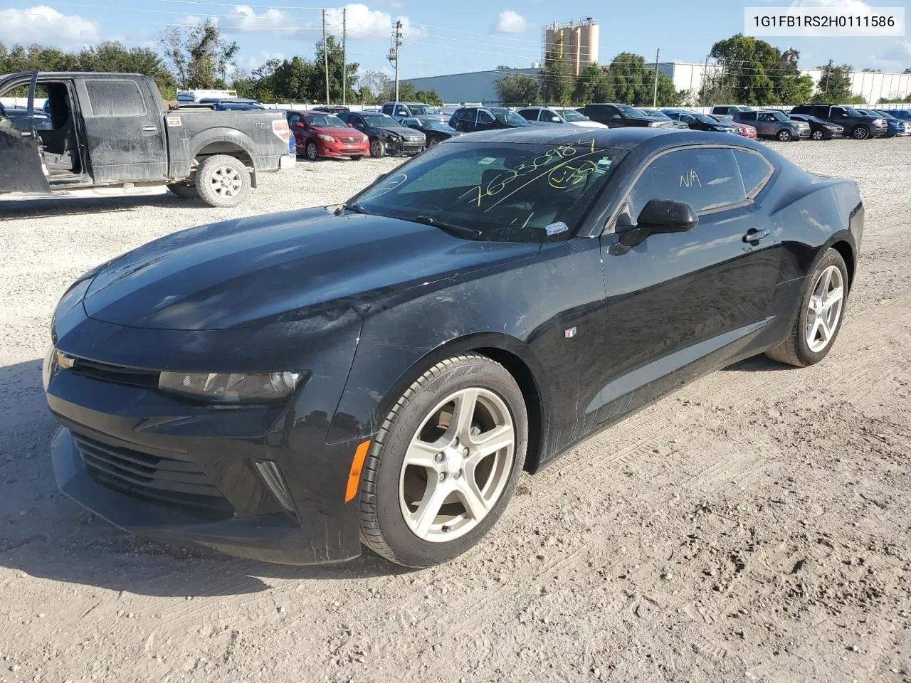 2017 Chevrolet Camaro Lt VIN: 1G1FB1RS2H0111586 Lot: 76230984