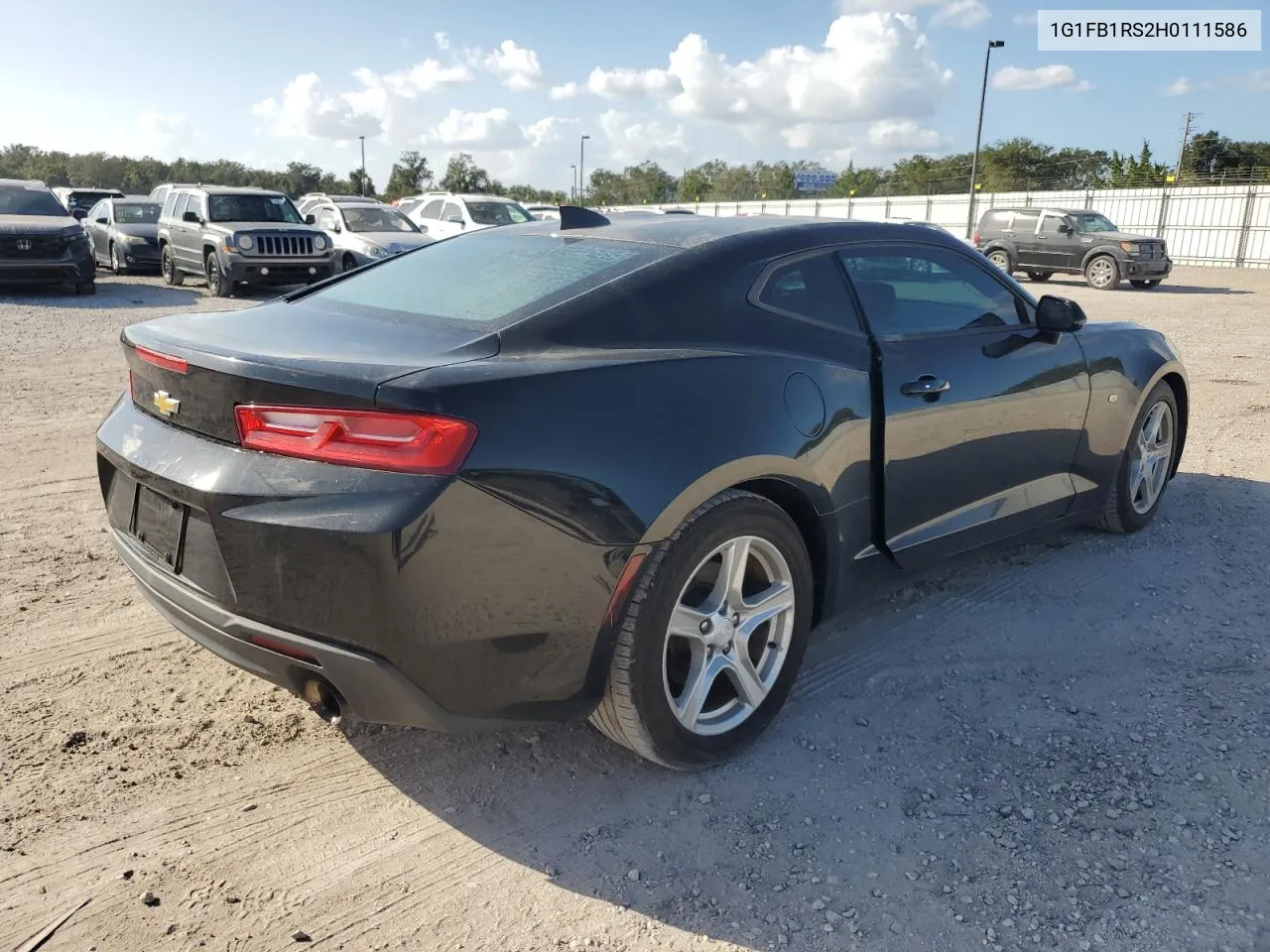 2017 Chevrolet Camaro Lt VIN: 1G1FB1RS2H0111586 Lot: 76230984