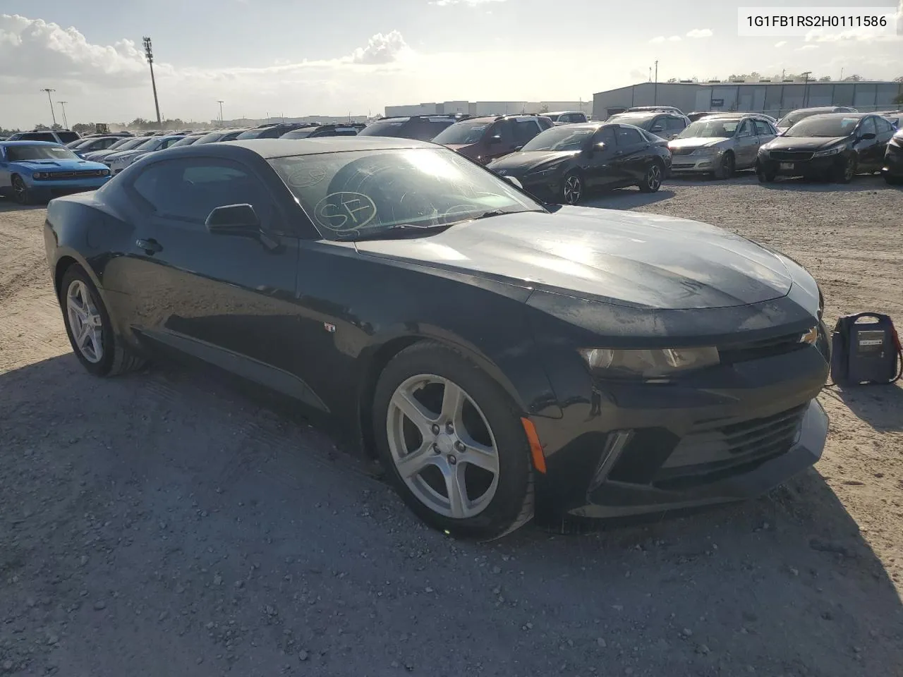 2017 Chevrolet Camaro Lt VIN: 1G1FB1RS2H0111586 Lot: 76230984