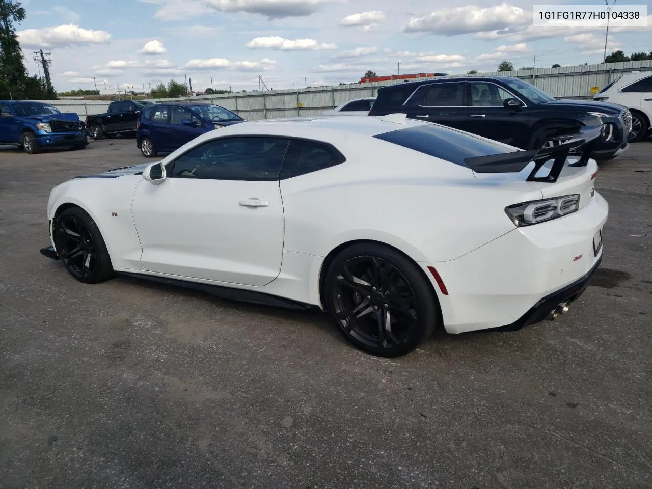 2017 Chevrolet Camaro Ss VIN: 1G1FG1R77H0104338 Lot: 76269014