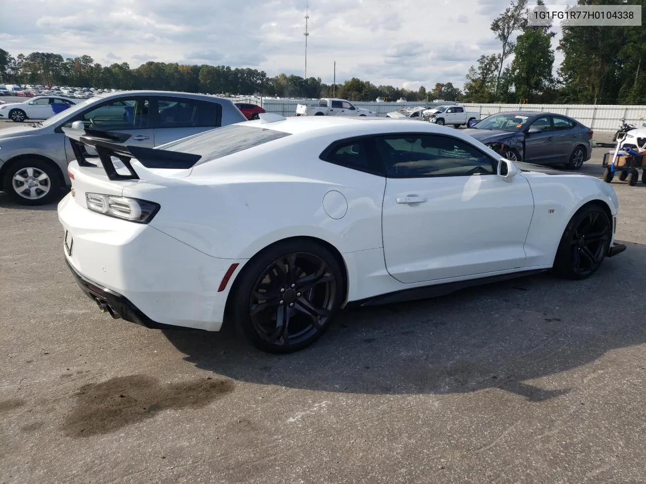 2017 Chevrolet Camaro Ss VIN: 1G1FG1R77H0104338 Lot: 76269014