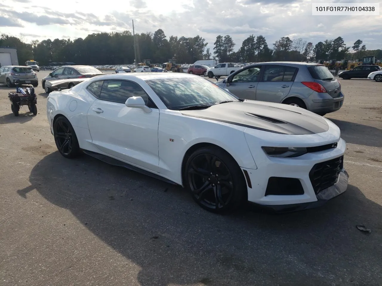 2017 Chevrolet Camaro Ss VIN: 1G1FG1R77H0104338 Lot: 76269014