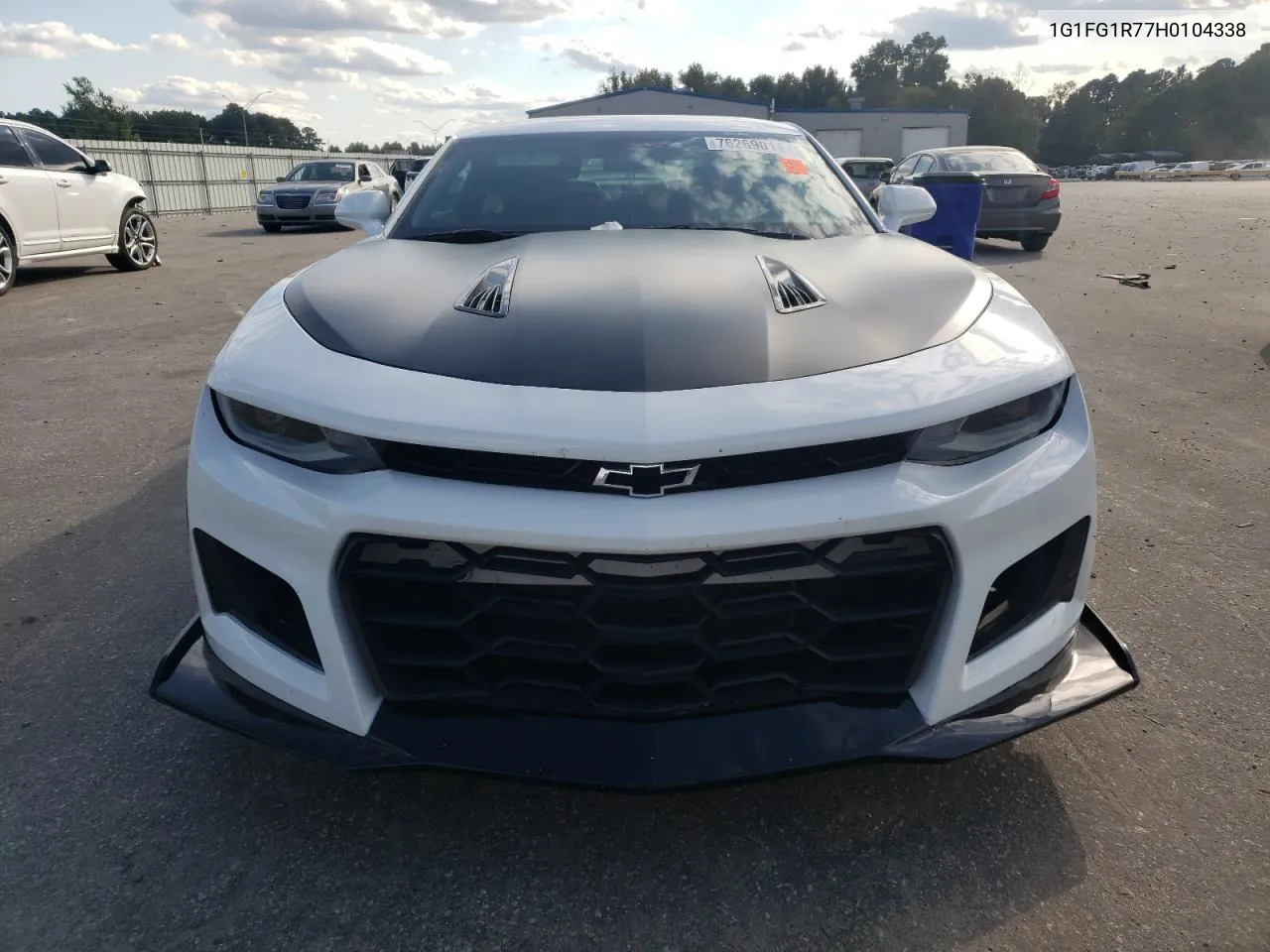 2017 Chevrolet Camaro Ss VIN: 1G1FG1R77H0104338 Lot: 76269014