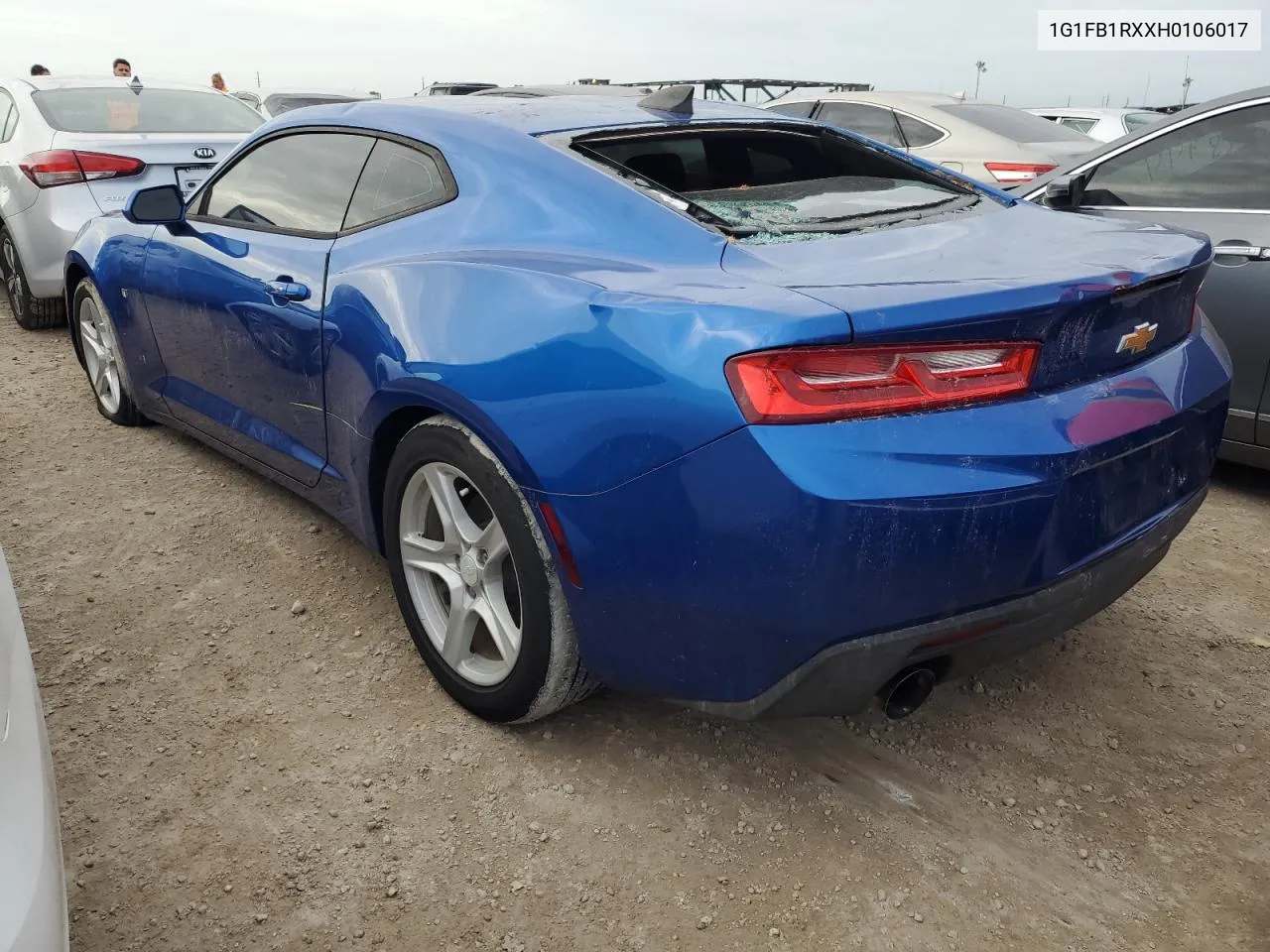 2017 Chevrolet Camaro Lt VIN: 1G1FB1RXXH0106017 Lot: 76491004