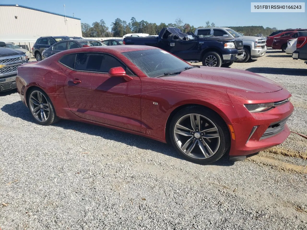 2017 Chevrolet Camaro Lt VIN: 1G1FB1RS5H0166243 Lot: 76531824