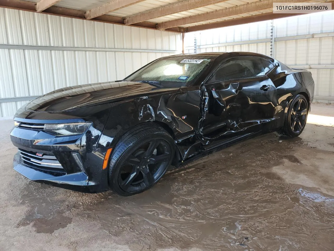 2017 Chevrolet Camaro Lt VIN: 1G1FC1RS1H0196076 Lot: 76544824