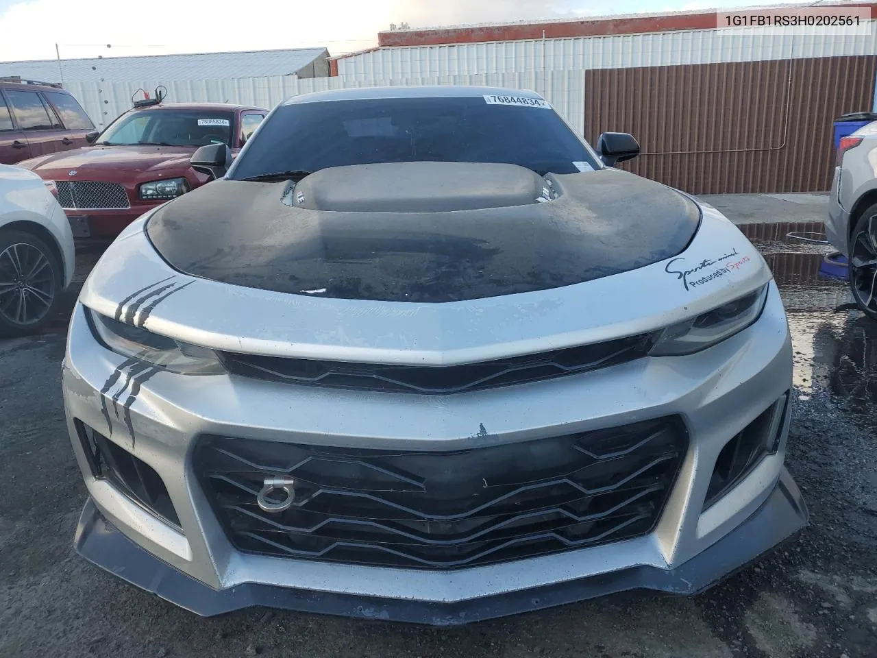 2017 Chevrolet Camaro Lt VIN: 1G1FB1RS3H0202561 Lot: 76844834