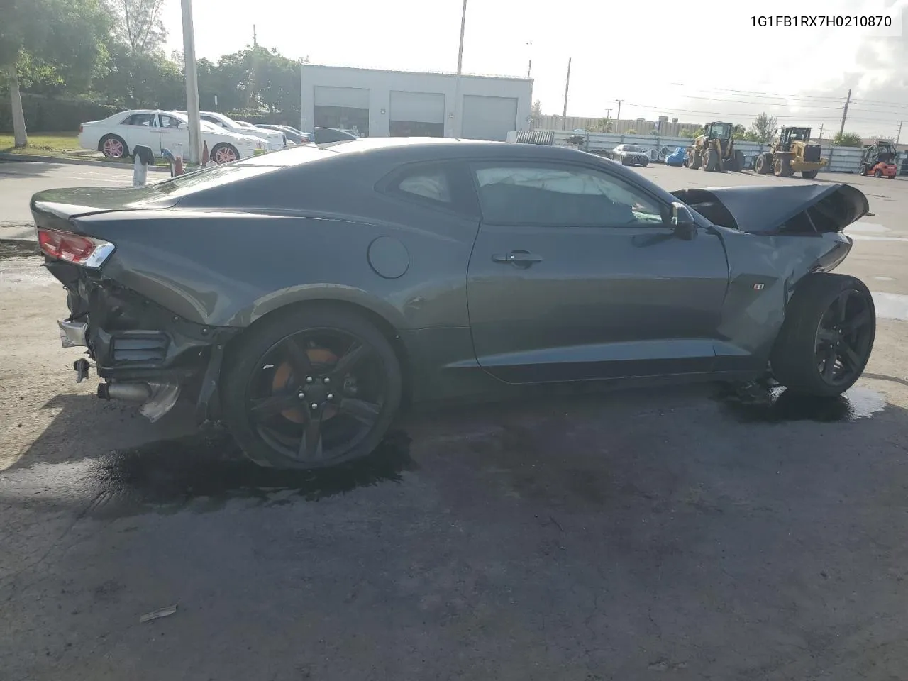 2017 Chevrolet Camaro Lt VIN: 1G1FB1RX7H0210870 Lot: 76956434