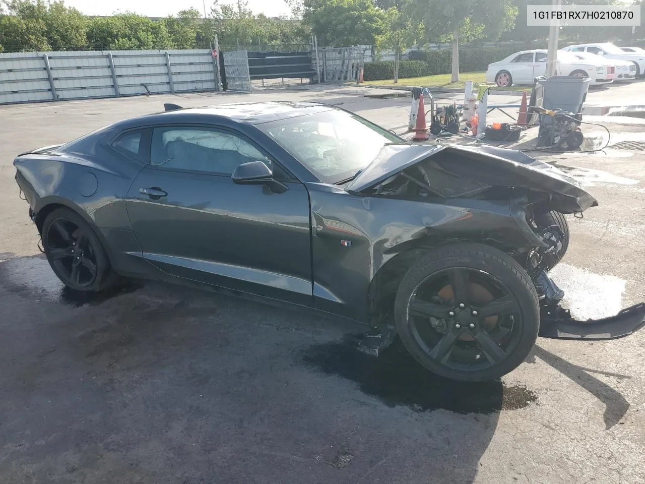 2017 Chevrolet Camaro Lt VIN: 1G1FB1RX7H0210870 Lot: 76956434