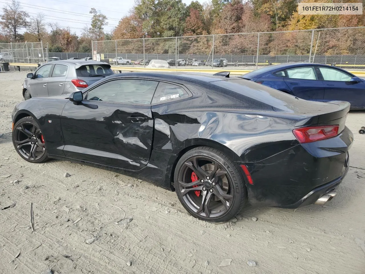 2017 Chevrolet Camaro Ss VIN: 1G1FE1R72H0214154 Lot: 77168534