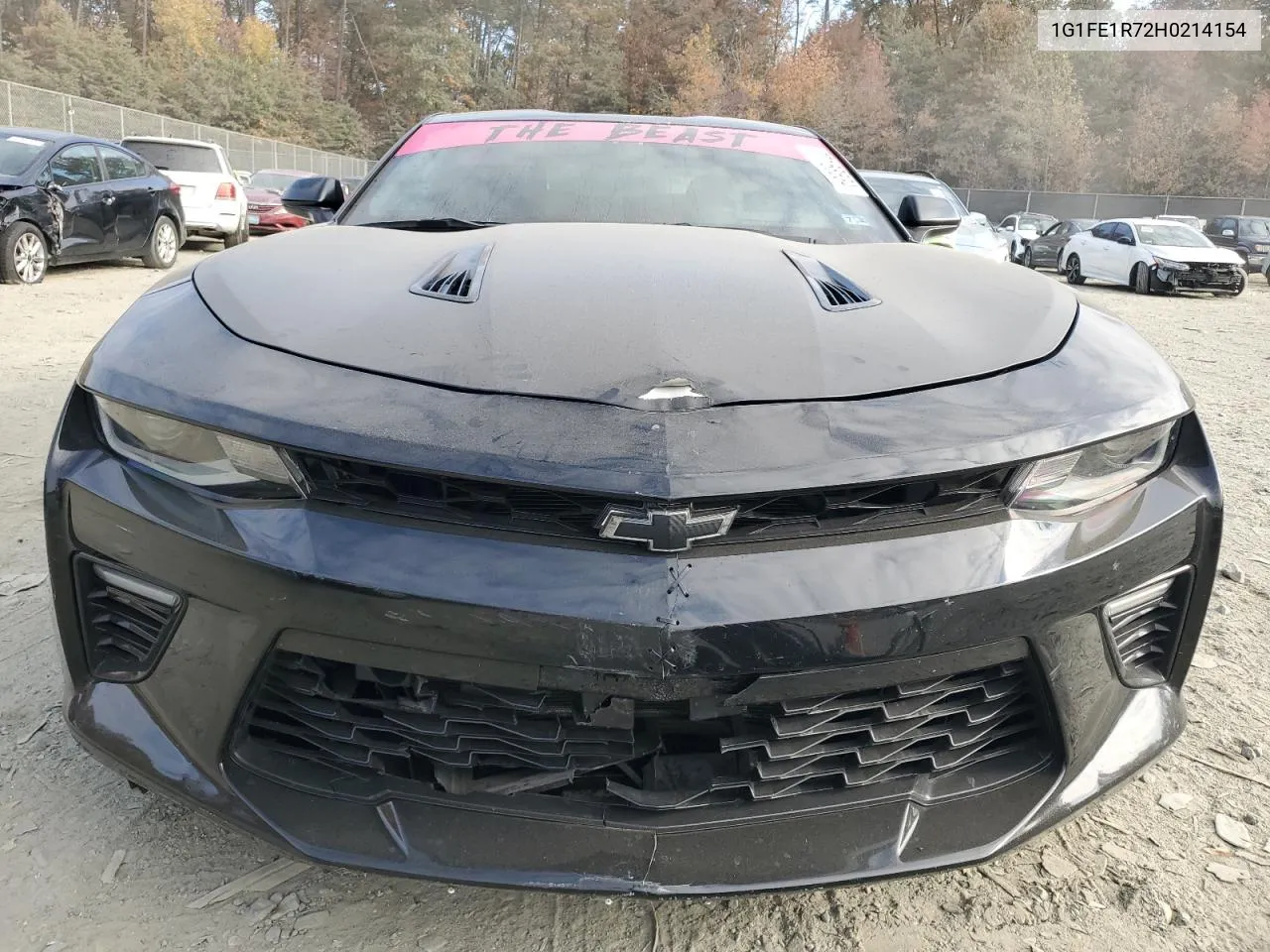 2017 Chevrolet Camaro Ss VIN: 1G1FE1R72H0214154 Lot: 77168534