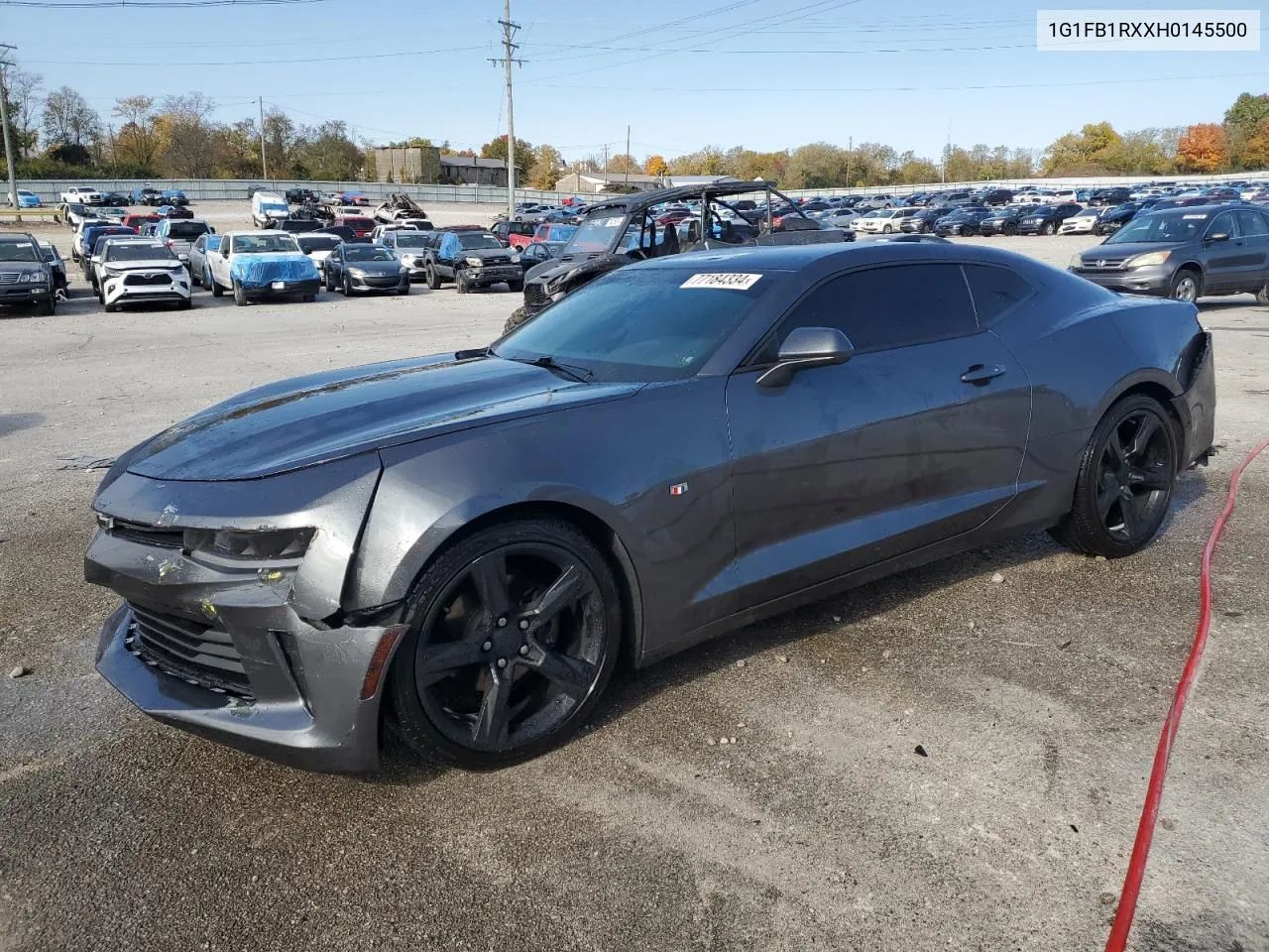 2017 Chevrolet Camaro Lt VIN: 1G1FB1RXXH0145500 Lot: 77184334