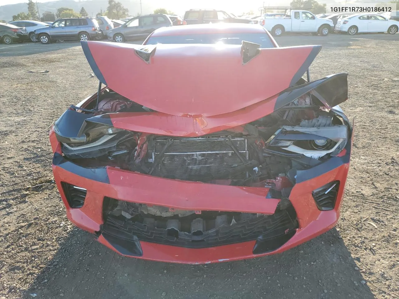 1G1FF1R73H0186412 2017 Chevrolet Camaro Ss