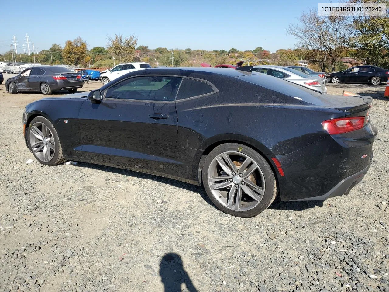 2017 Chevrolet Camaro Lt VIN: 1G1FD1RS1H0123240 Lot: 77355034