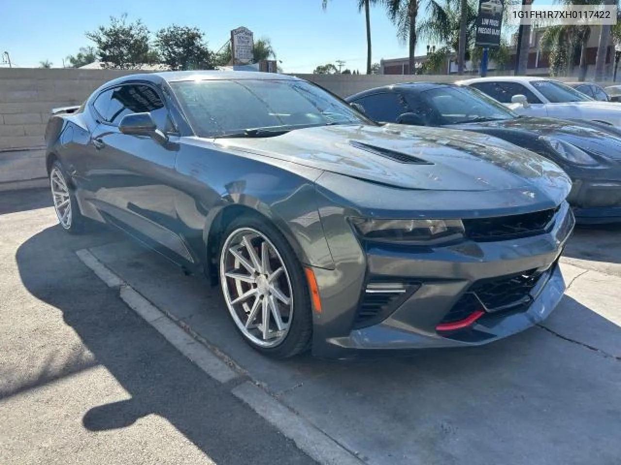 2017 Chevrolet Camaro Ss VIN: 1G1FH1R7XH0117422 Lot: 77689044