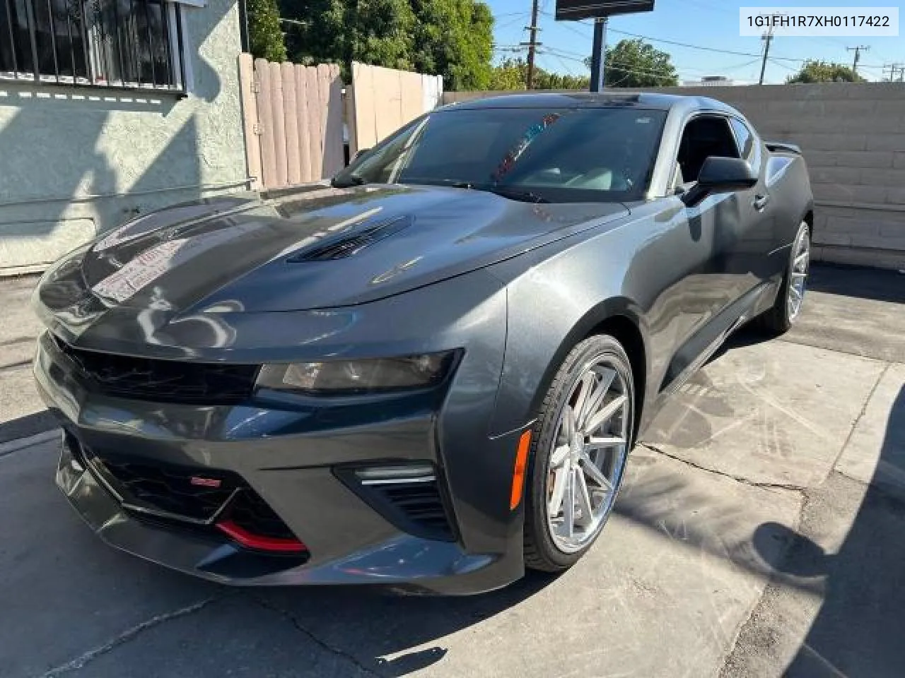 2017 Chevrolet Camaro Ss VIN: 1G1FH1R7XH0117422 Lot: 77689044