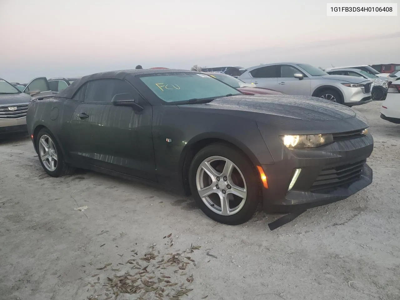 2017 Chevrolet Camaro Lt VIN: 1G1FB3DS4H0106408 Lot: 77886774