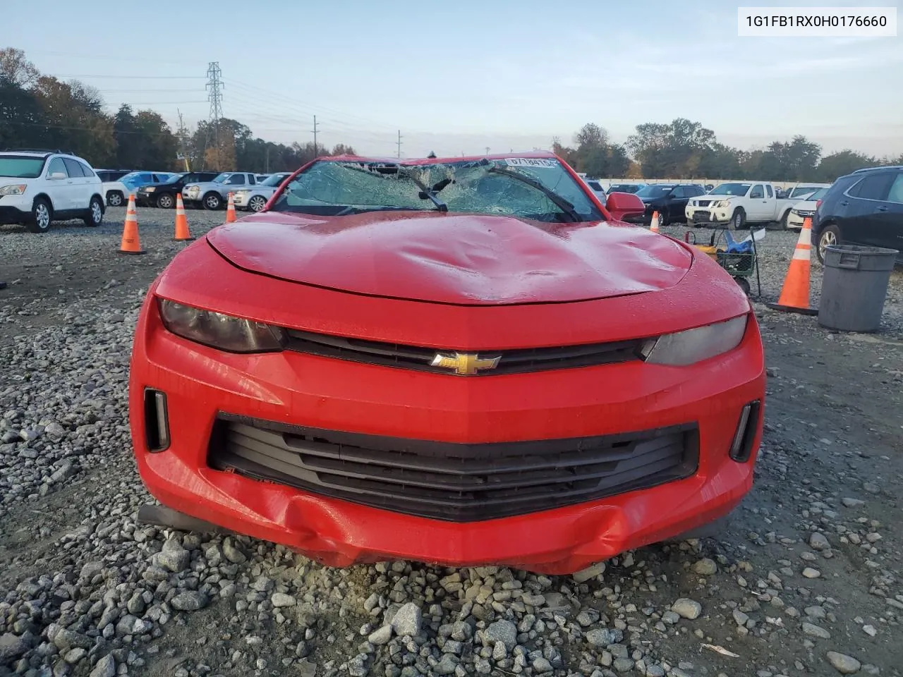 2017 Chevrolet Camaro Lt VIN: 1G1FB1RX0H0176660 Lot: 77937864